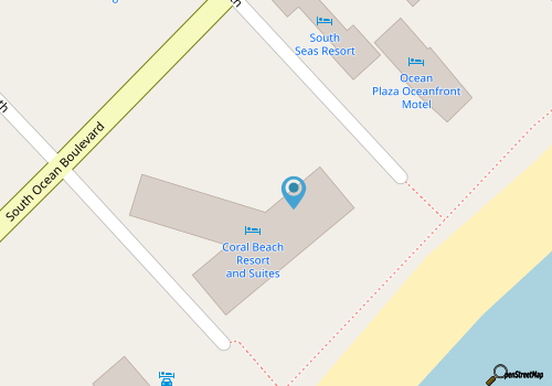 Breathtaking Ocean View Condo, Coral Beach Resort! map location