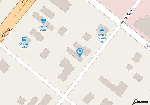Central Myrtle Beach Stay | Walk to Ocean ???? map location