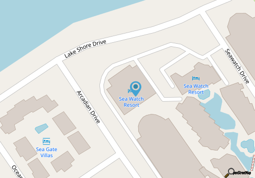 Stunning Beach Resort - Wyndham SeaWatch Resort- 2 Bd. Deluxe Tower Stay map location