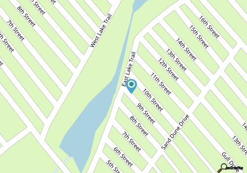 Cozy 1 Bed/1 Bath on lake in OceanLakesFamilyCampground map location