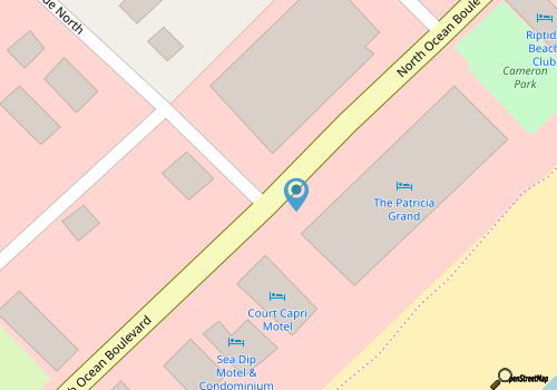 The Strand - A Boutique Resort map location