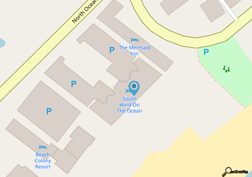 South Wind 505 - Oceanfront Condo with Onsite Community Pool! map location