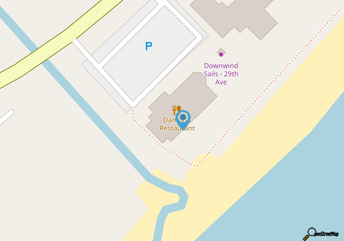 Paddleboard Rentals map location