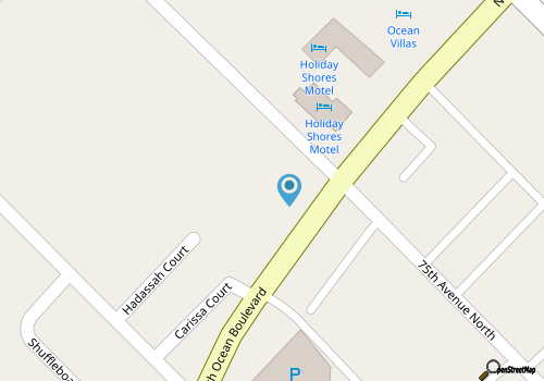 Foxridge Villas Unit A - 2BR/2.5BA in Myrtle Beach map location