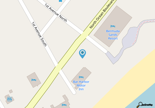 Stunning Oceanfront King Suite  at Oceans One Resort 8th Floor map location