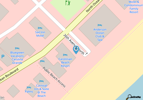 2BR Oceanfront Suite w Panaramic Views & Direct Beach Access map location