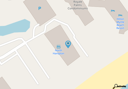 Beautiful Two-Story Condo Steps From The Beach! map location