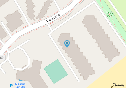 A Place At The Beach IV 321- 2BR Ocean View- Pool map location