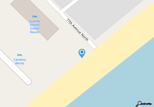 Coastal 1BR Condo w/ Balcony & Full Kitchen map location
