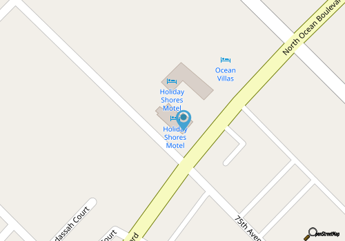 Holiday Shores Double Queen Room map location