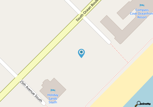 Compass Cove 859 Oceanfront with In/Outdoor Pool map location