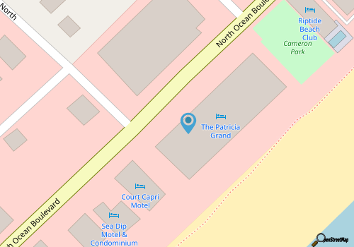 9th Flr Ocean View Room with Breakfast Included map location