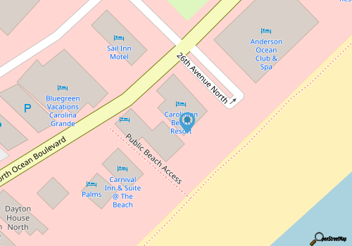 Carolinian Resort #2133 map location