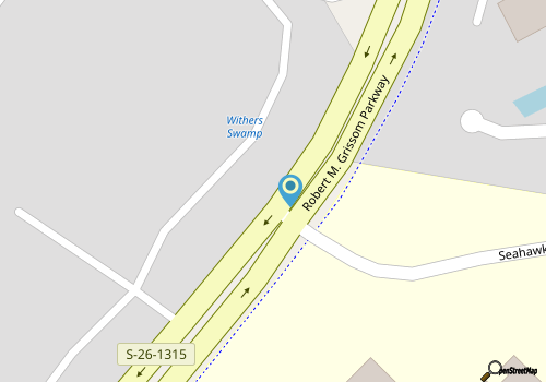 Resort with 1 bedroom and AC in lovely Myrtle Beach map location