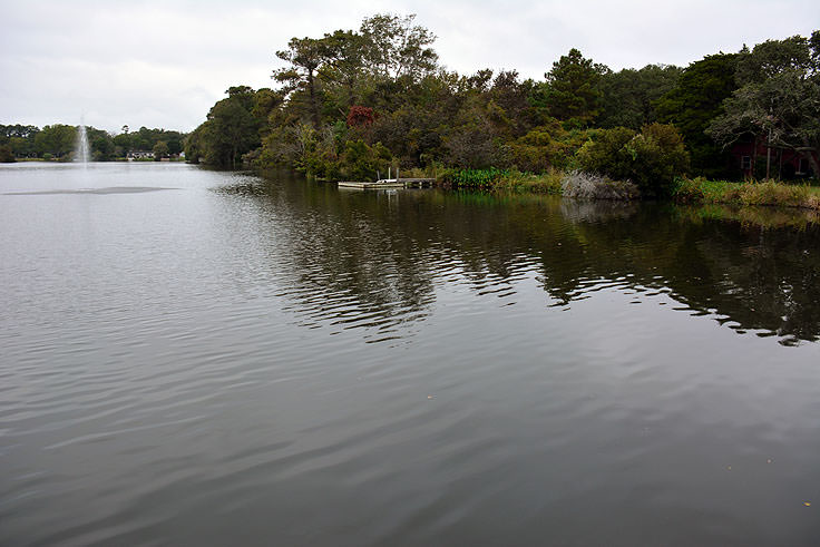 A small lake in Surfside Beach, SC