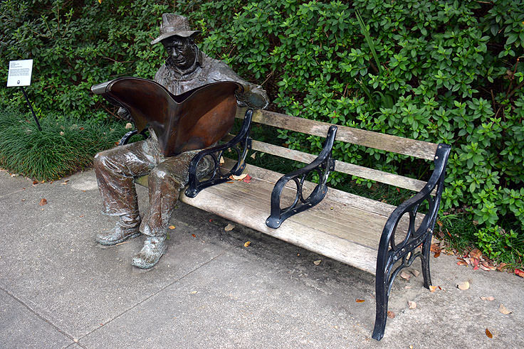 A sculpture at Brookgreen Gardens in Murrell's Inlet, SC