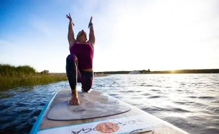 Island Paddle Board Yoga Tour