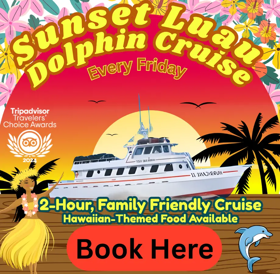 Sunset Luau Dolphin Cruise