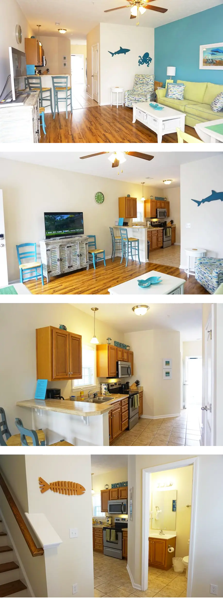 Beautiful Beach Style Cottage, One Block...