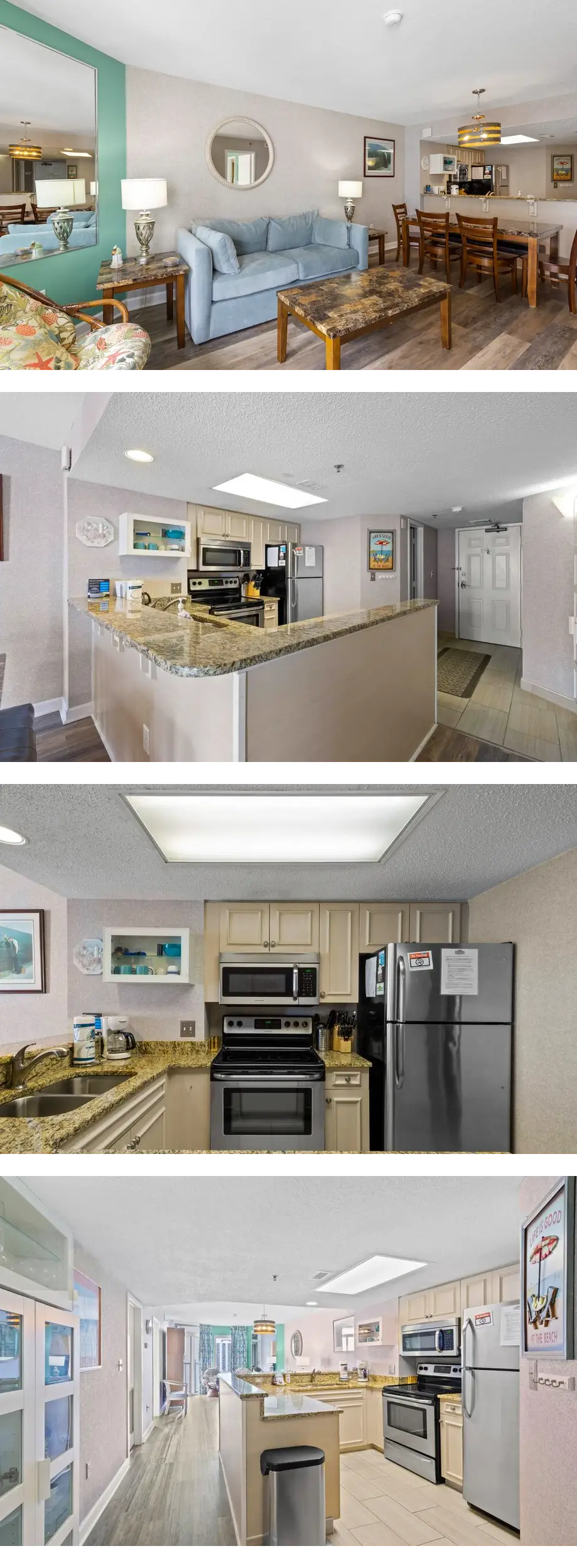 Ocean view condo in the fantastic Seawatch Resort + Free Attraction Tickets!