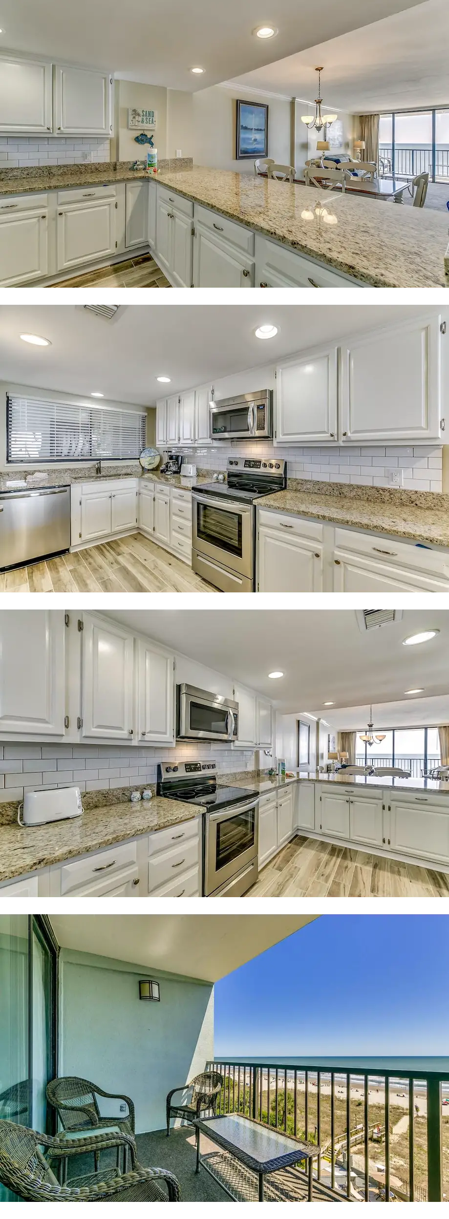 Large Oceanfront Two Bedroom Two Bath Co...