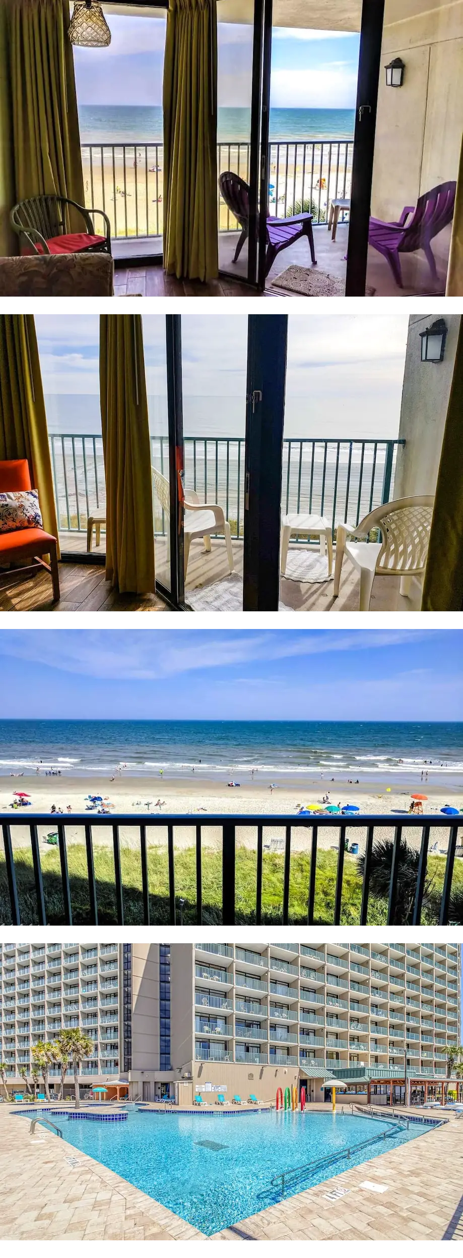 Oceanfront One Bedroom Condo at Sands Du...