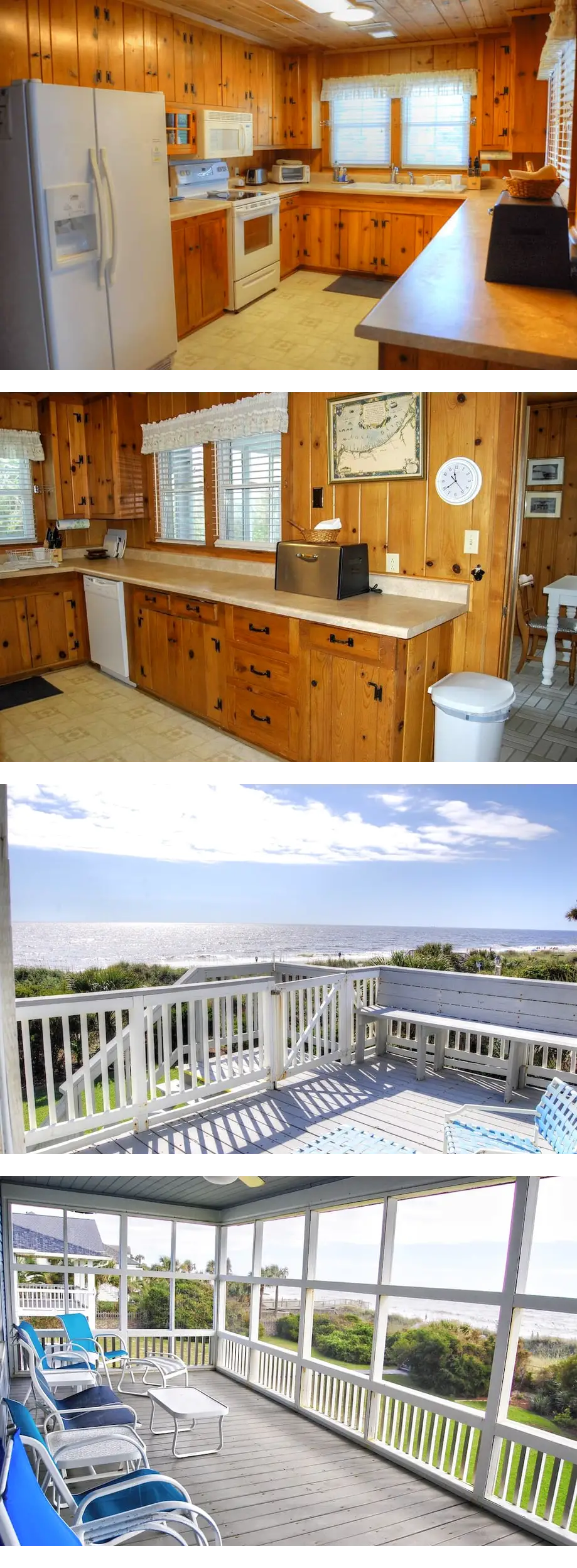 Oceanfront pet friendly home great for f...