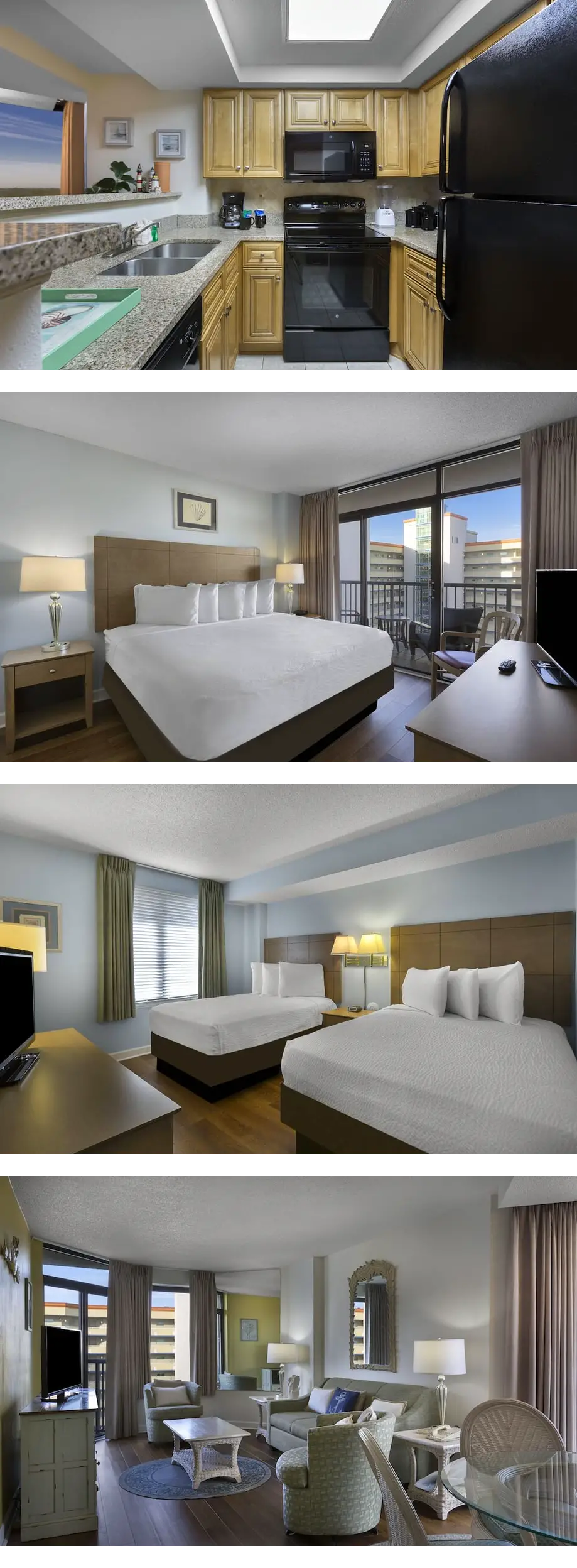 Spacious Ocean View 2 Bedroom Condo + Of...