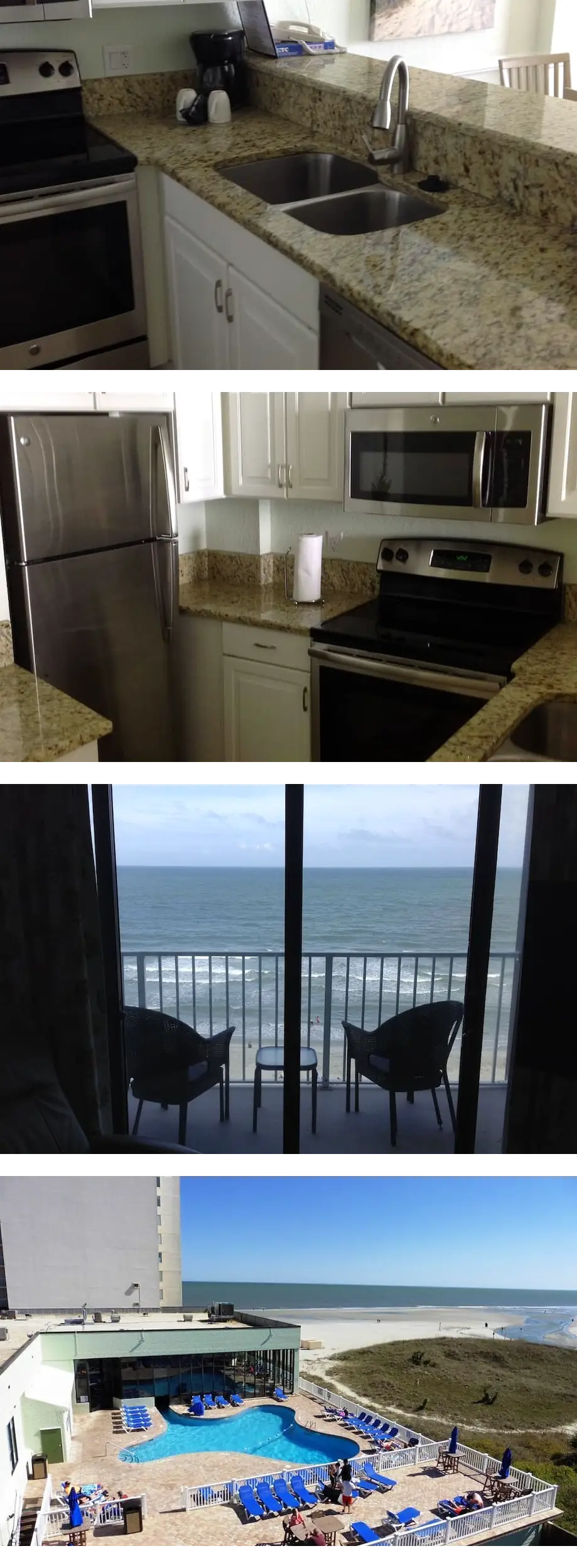 2BR 2BA OCEANFRONT Washer/Dryer
