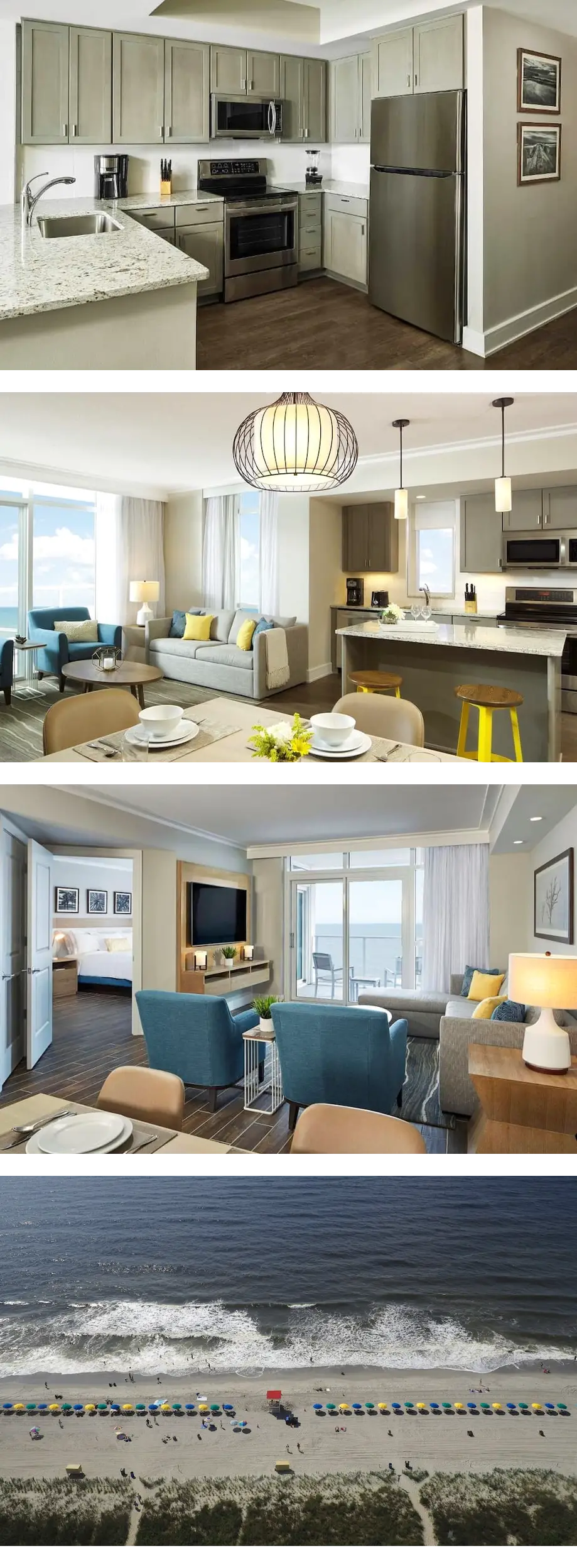 3 Bedroom Oceanfront suite at HVC Ocean ...