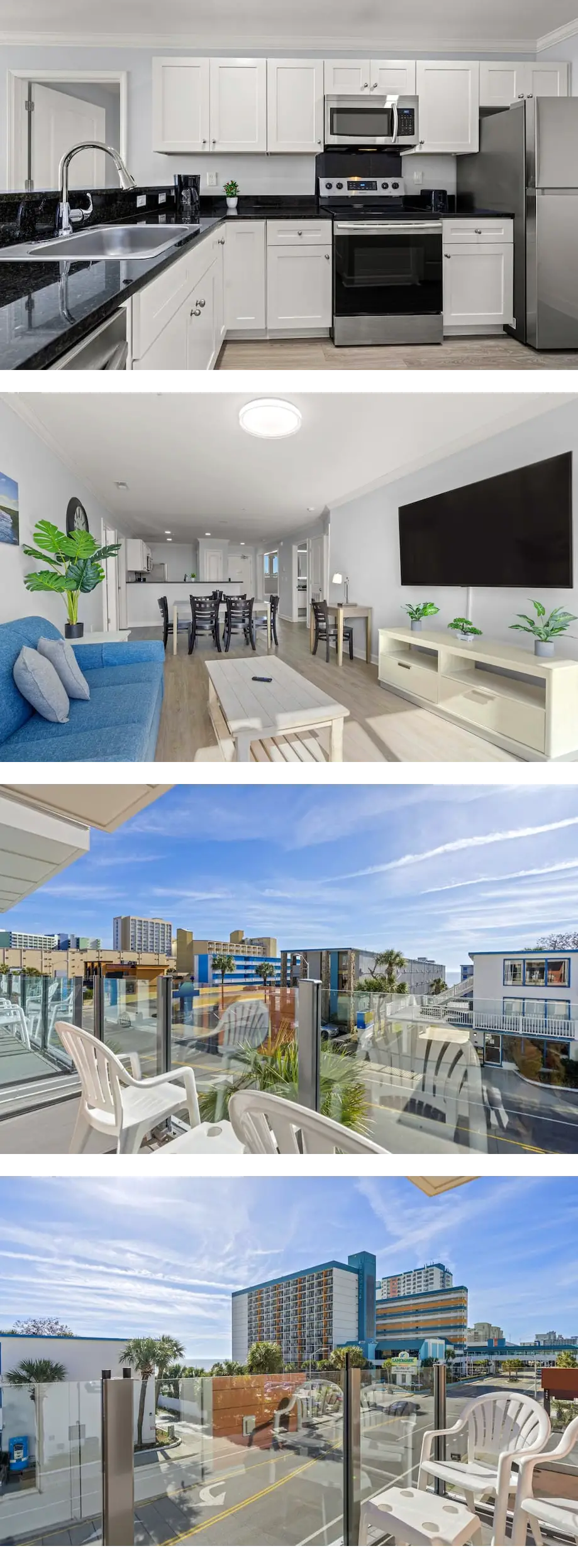Newly Built Luxury Ocean View Condo Just Short Walk From Beach