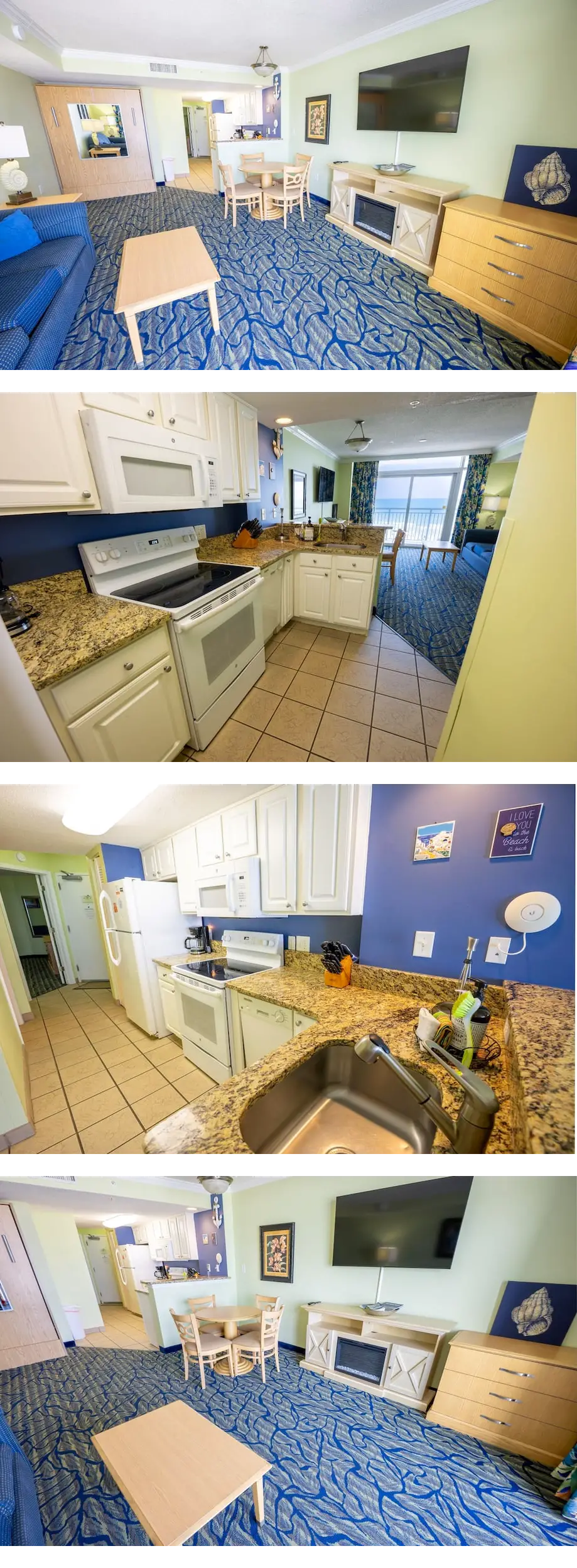 New King Honeymoon Suite, Oceanfront, Heated Pools