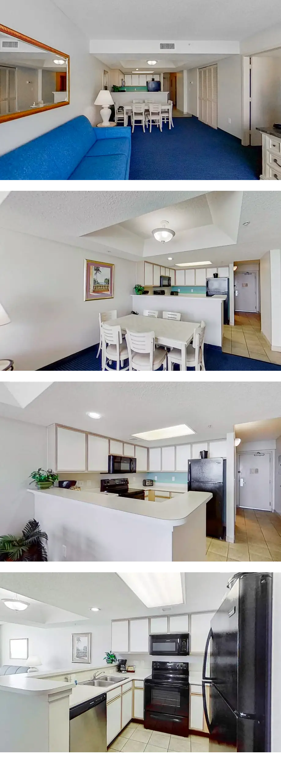 7th-floor oceanfront condo with hot tubs...