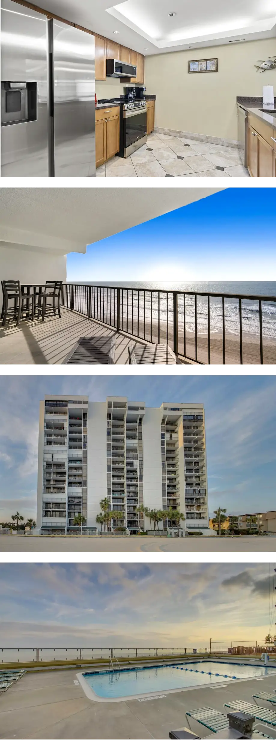 Spacious oceanfront condo located on Sho...