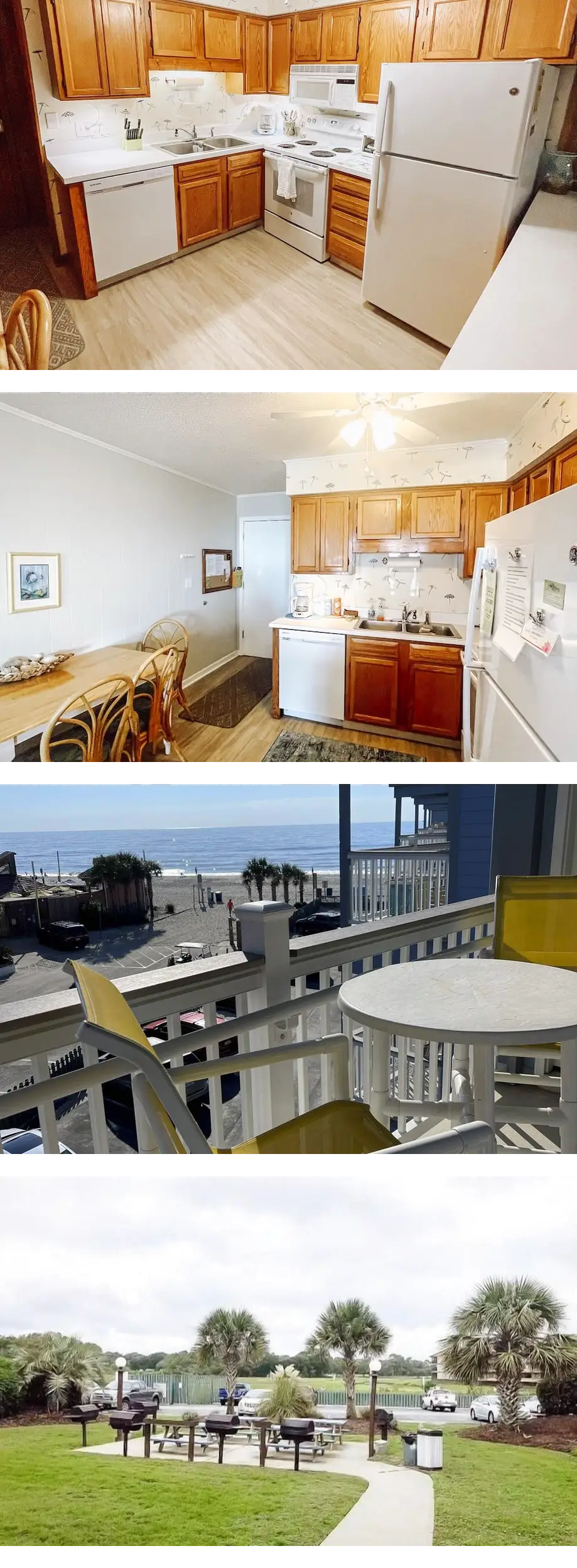 Myrtle Beach Ocean Front condo with private pool, beach access.
