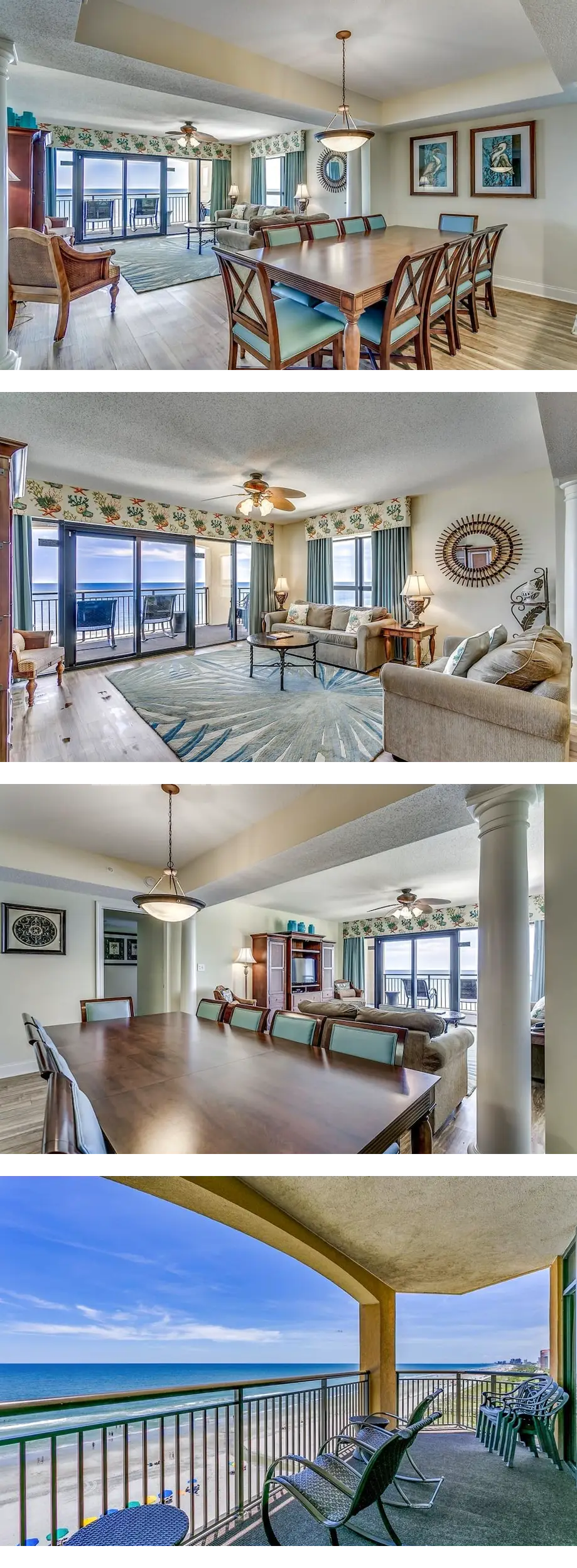 Luxurious Oceanfront Corner Unit – 3 beds, 3 baths