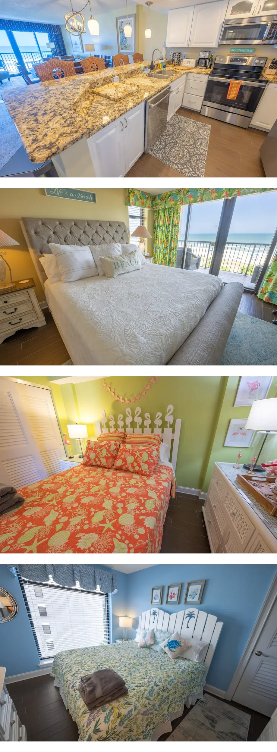 Oceanview Retreat! 4-BR w/ Balcony & Bea...