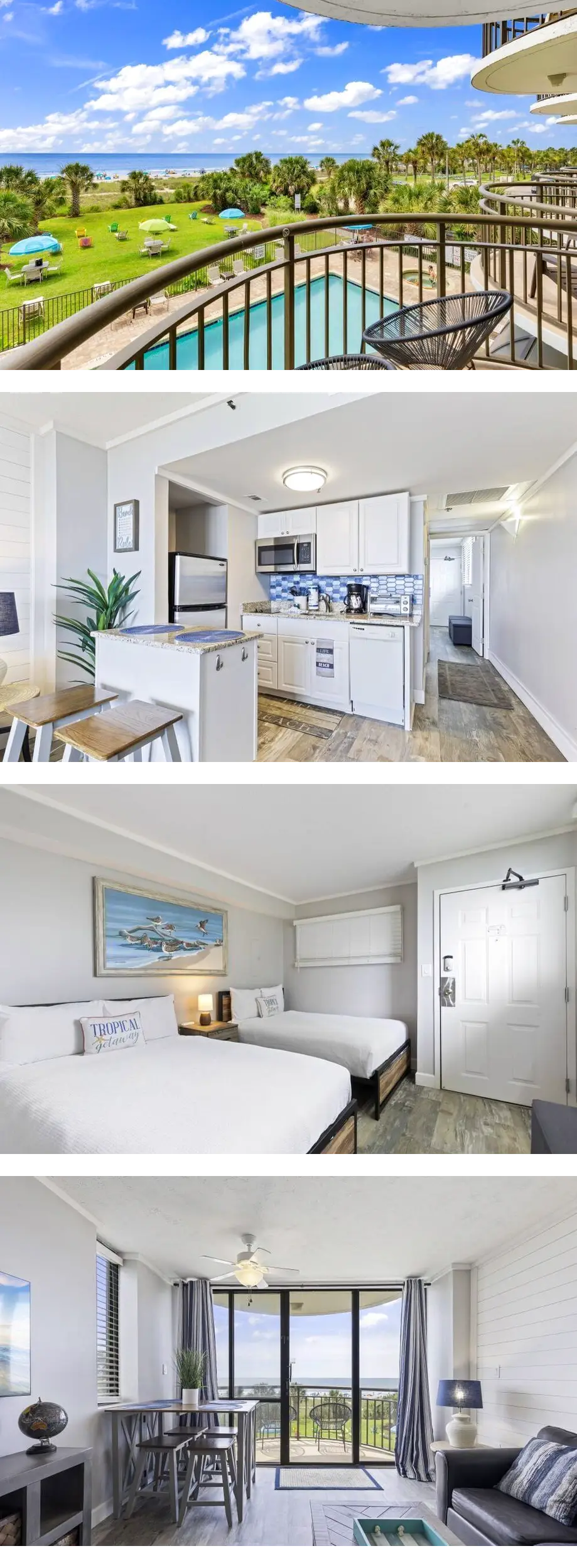 Beachfront 1BR Condo in Myrtle Beach