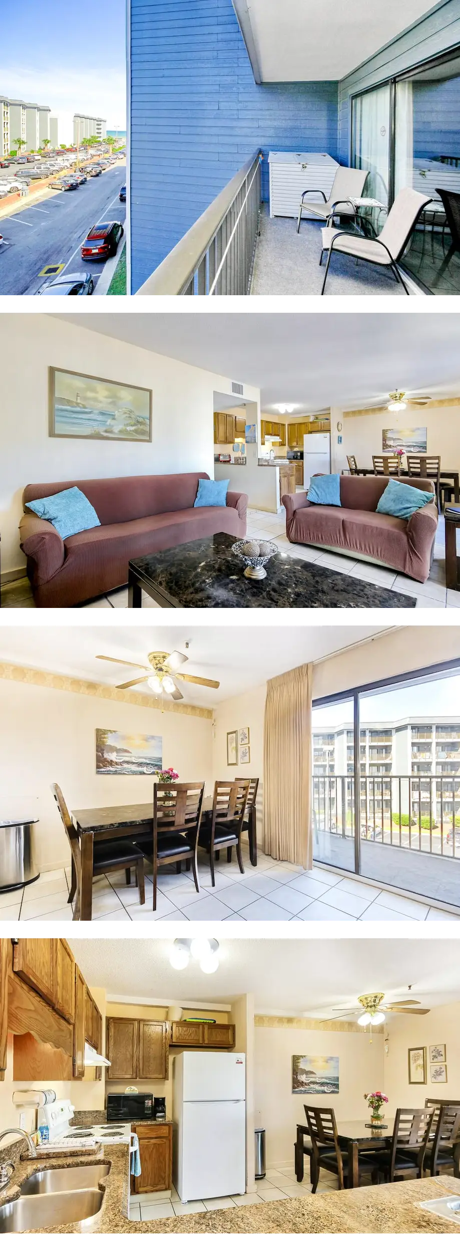 Condo with a pool, hot tub, tennis courts, central AC, balcony, game room