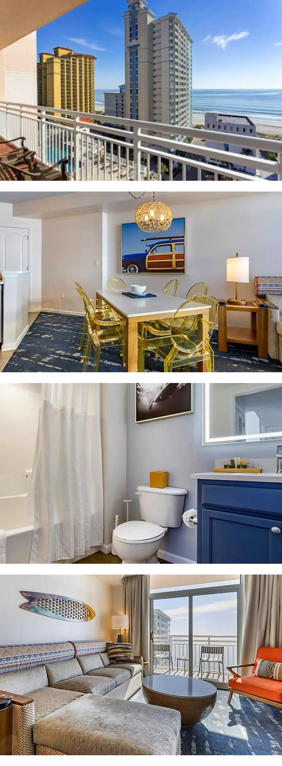 Ocean View Three Bedroom Condo, Myrtle B...