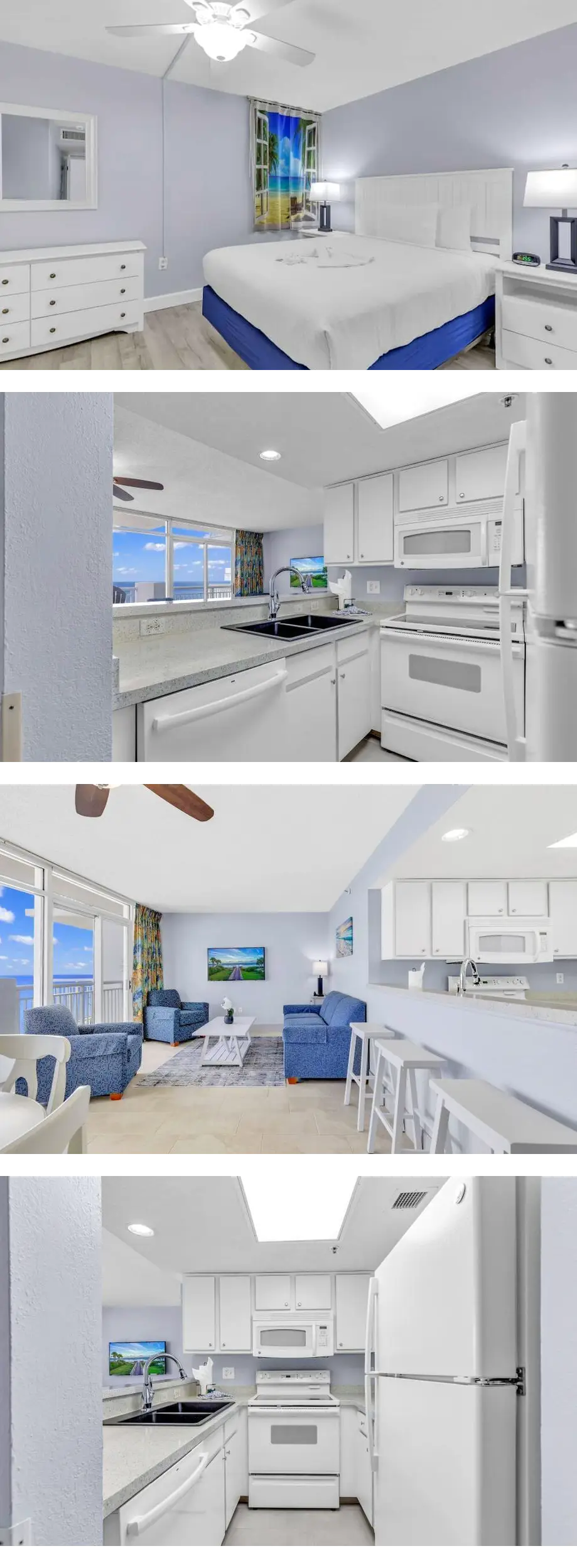 Bright Oceanfront Atlantica Condo w Pool...