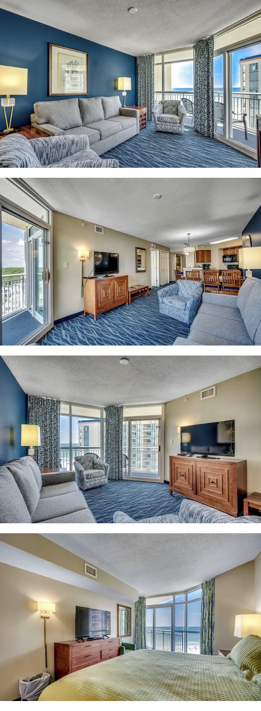 Large 3 bdrm end unit w/ Oceanviews - by...