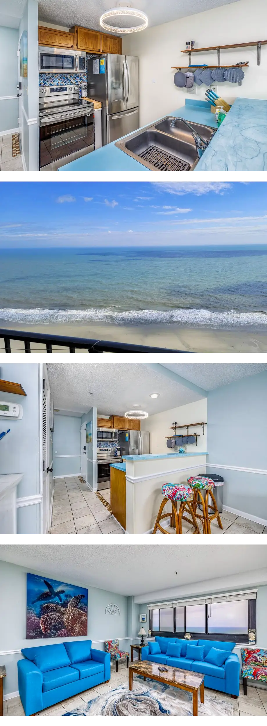 Stunning View Direct Oceanfront Clean 2B...