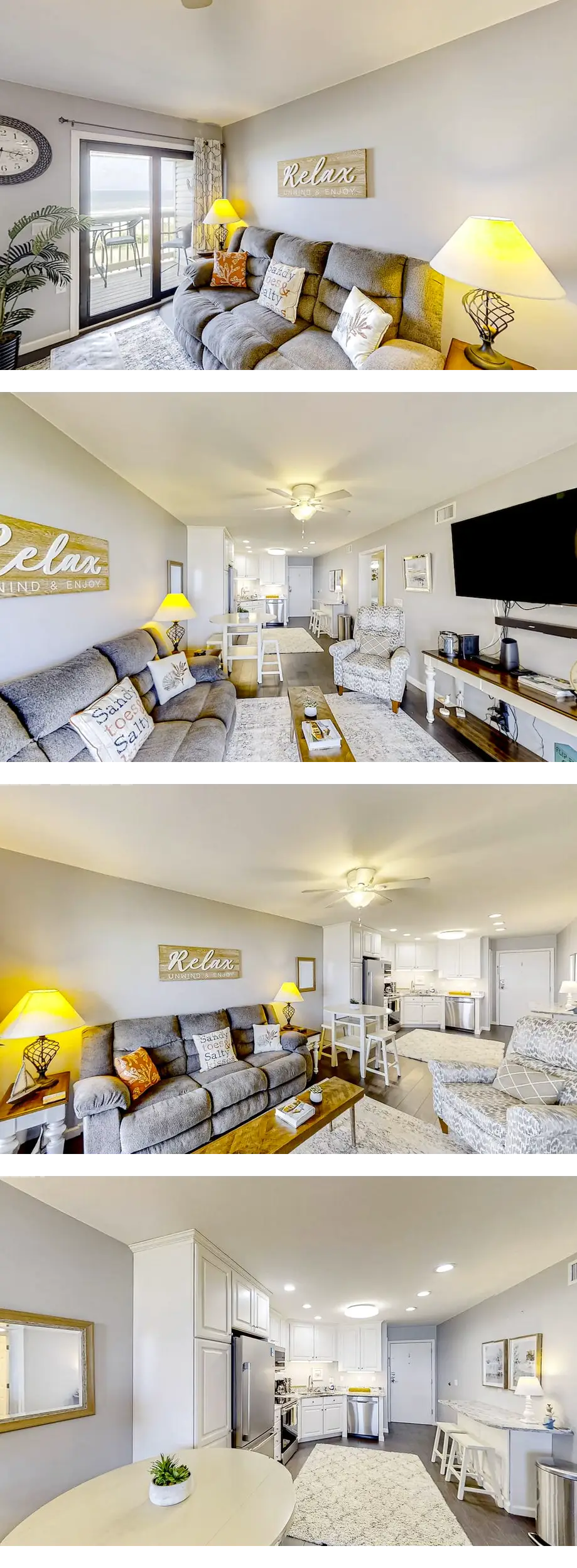 Oceanfront condo with balcony, gorgeous ...