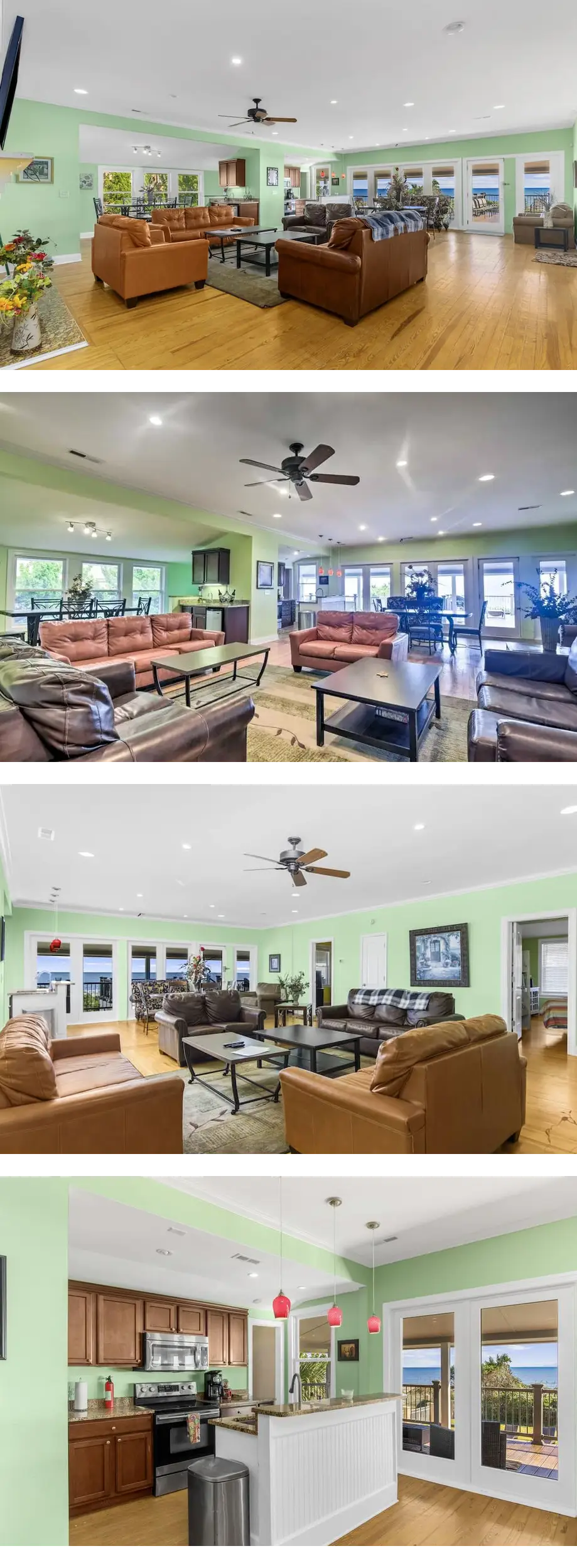Posh Ocean Front: Huge Private Pool/Yard/Spa/Patio/GameRoom w 4 En-Suite BathRms