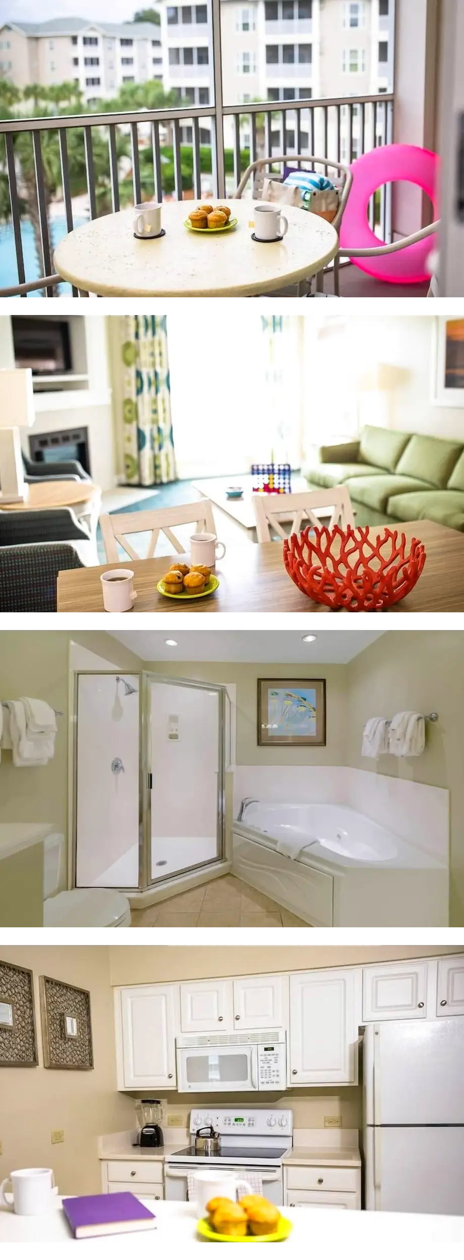 Enjoy Family & Friends in a 2BD resort c...