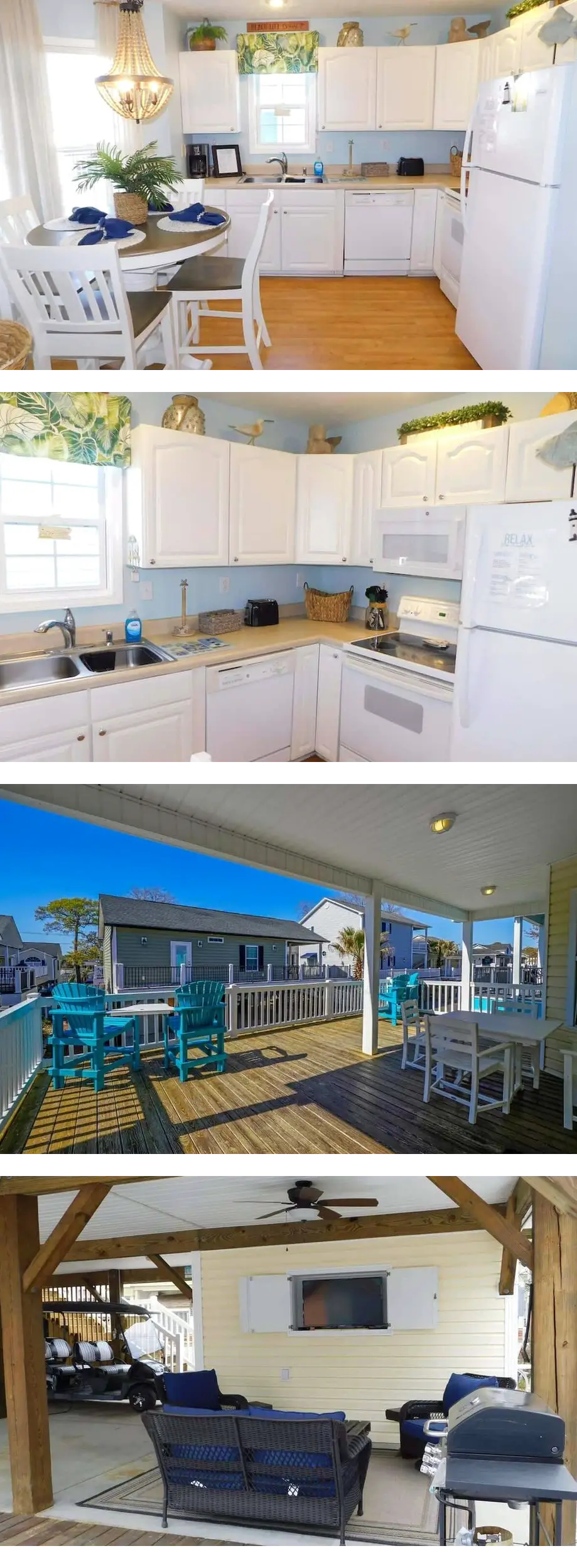 3BR Beach Home + Limo Cart | Deck & Swin...