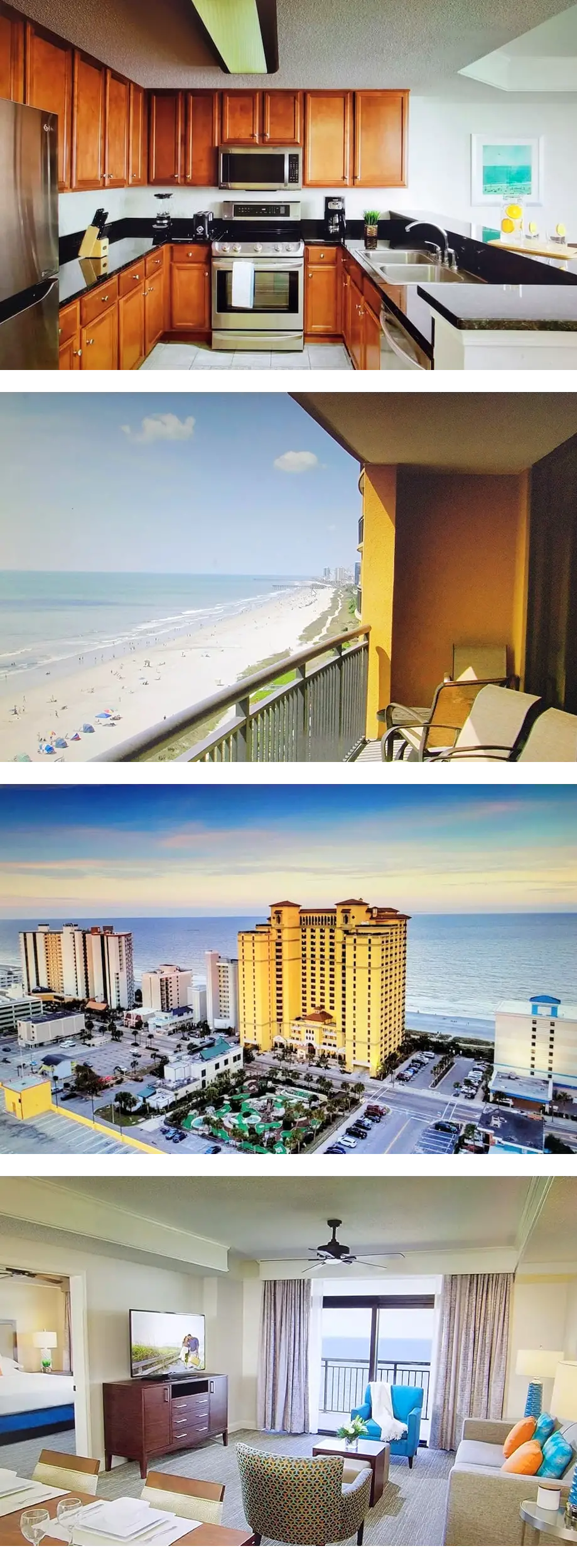 Hilton Grand Oceanfront 2 Bed/2 Bath Pri...