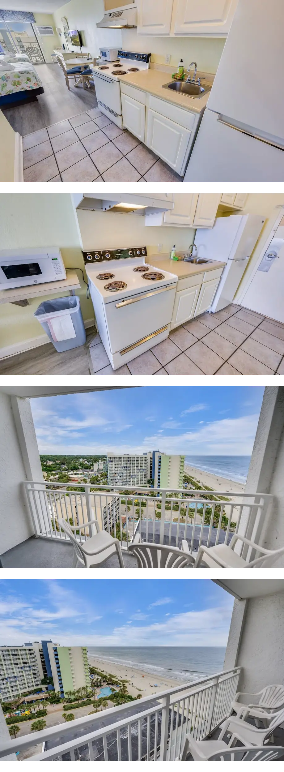 Fantastic views, two queen beds, high fl...