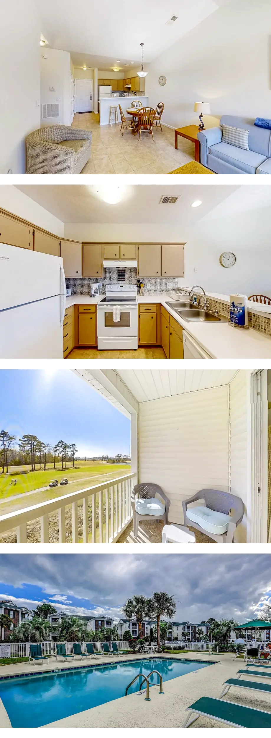 Sunny condo with on-site pool, hot tub, ...